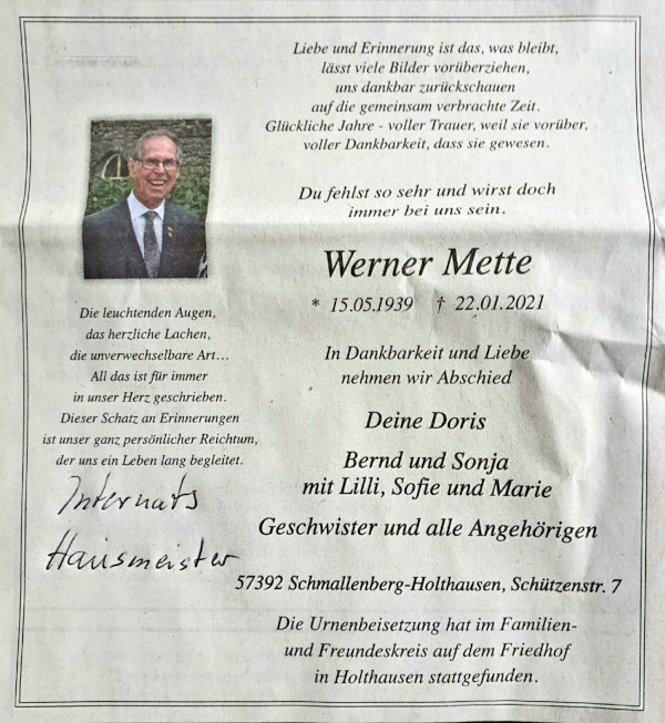 Werner Mette